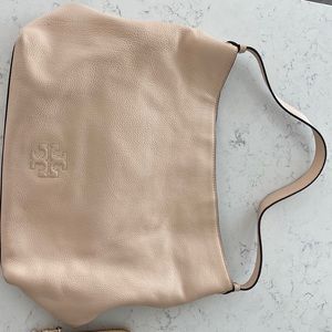 Tory Burch Baby Pink Handbag and matching wallet